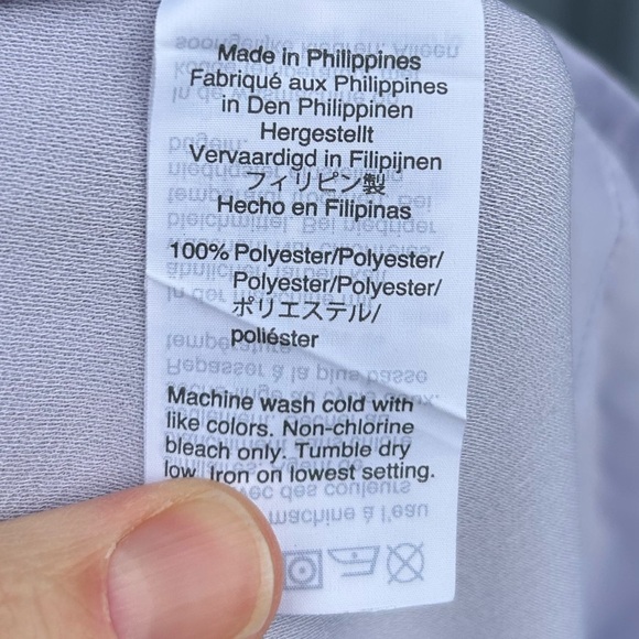 J Crew 365 Lilac Trouser, size 0P - Picture 8 of 8